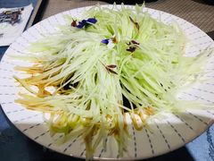 菊花芥蓝丝-鱼桥巷·美学川菜