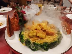 芝士焗波士顿龙虾伊面-御彩酒家(东风东路店)