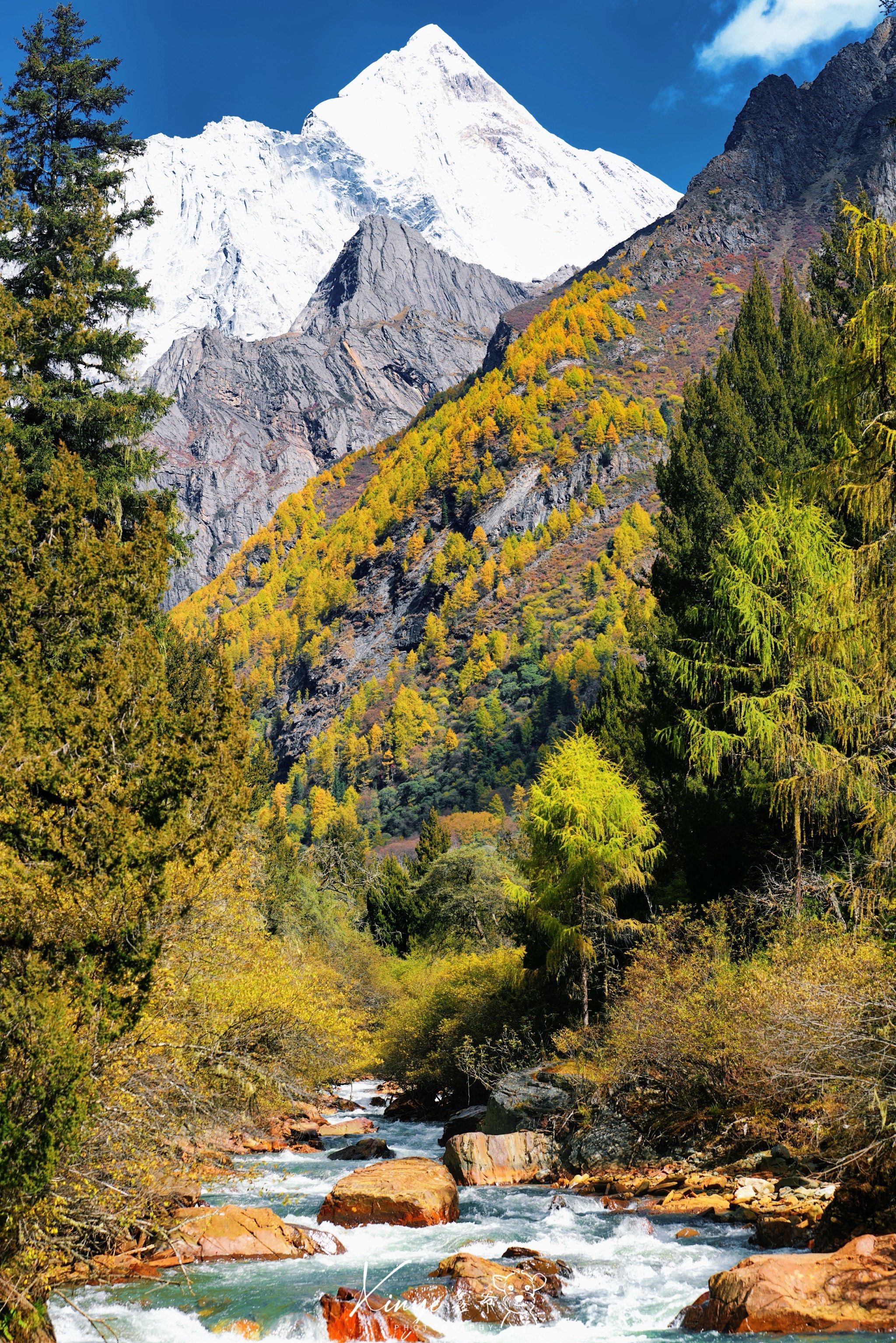 长坪沟徒步独享美景