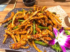 麻辣鱿鱼-冰川延边料理·炭烤串(原小木屋店)