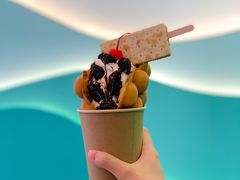 奥利奥牛奶雪糕鸡蛋仔芭菲-CHOCHENG&CO.(欢乐海岸店)