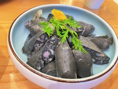 自制墨鱼肠-船歌·鱼水饺青岛菜(国贸商城店)