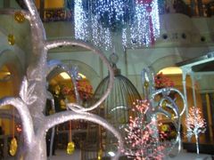 春节期间大堂的特别装饰-深圳东部华侨城茵特拉根酒店