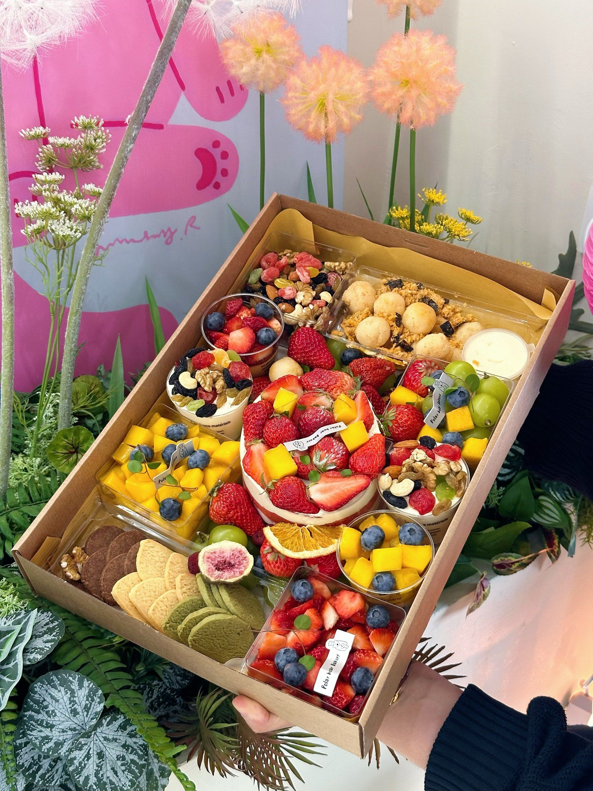 沈阳🌷超高颜值的北极熊春游野餐盒子蛋糕🍰
