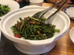 酥肉干煸四季豆-九十九顶毡房(阜石路店)