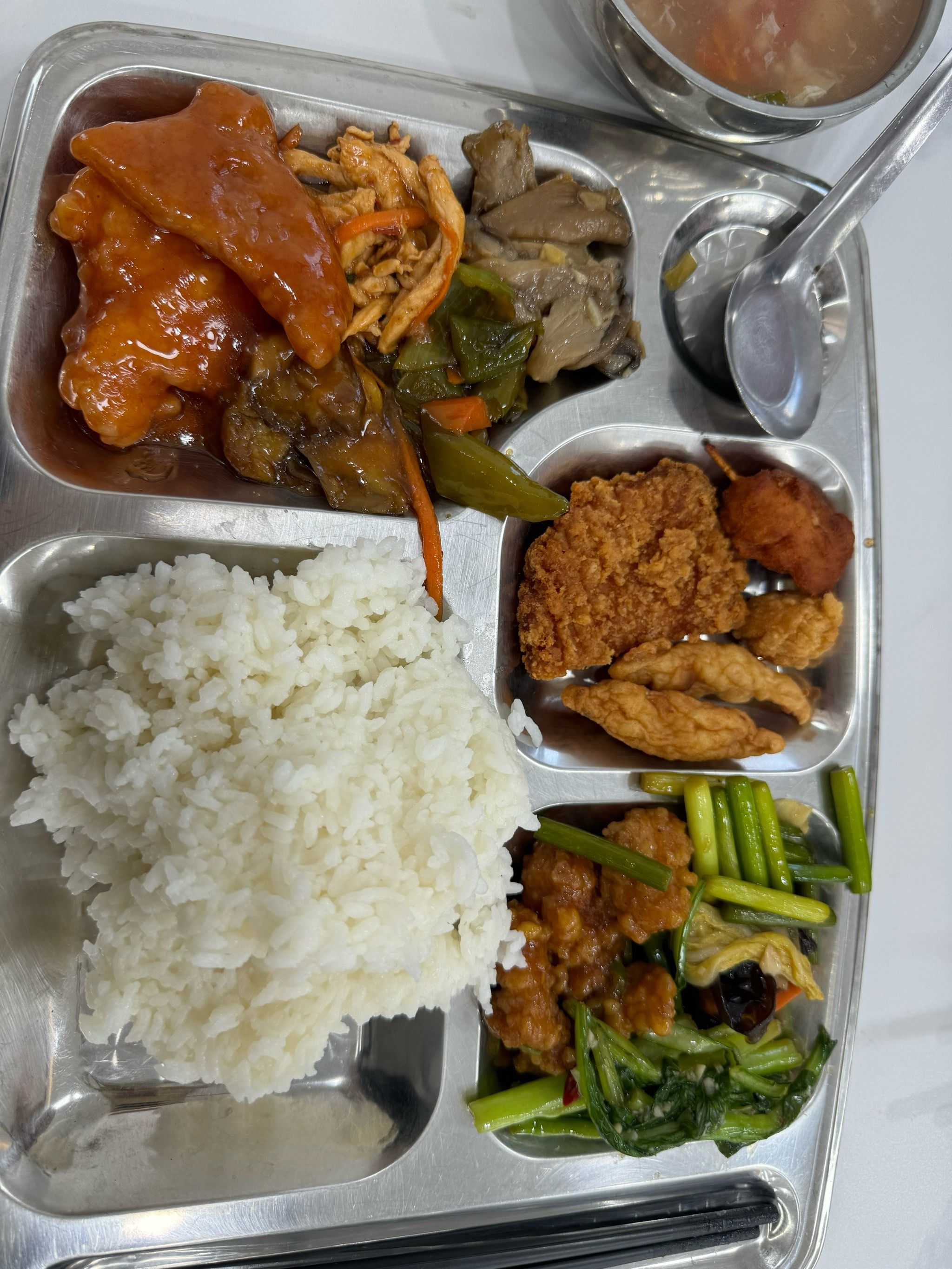 食堂你们吃的最多的是什么