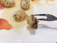 古越陈酿煮花螺-杭州西子湖四季酒店·金沙厅