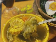 霸王花玉米猪骨汤-黎一煲煲仔饭(丰乐店)