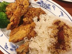 椒盐鸡扒饭-玫瑰苑烧腊饭店