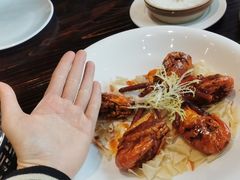干煎美极罗氏虾-猪肉婆私房菜(华侨城店)