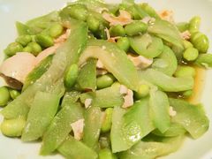 丝瓜毛豆子炒咸蛋黄-水先生寧波菜(天一店)