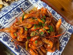 油爆河虾-洞天食府(北大街店)