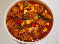 胡辣烧羊蹄-宁夏国强手抓羊肉·清真菜(未央路凤三店)