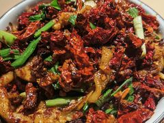 宫爆板筋-山石榴·贵州菜(丰盛里店)