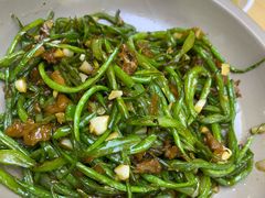 外婆菜炒扁豆-小六汤包·老字号·中华名小吃(兴庆路店)