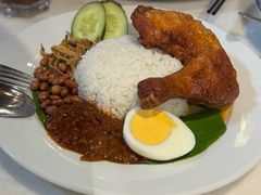 炸鸡椰浆饭-何九海南茶店(鬼仔巷店)