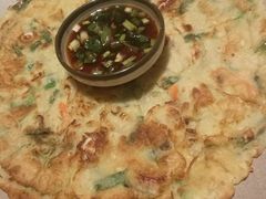 海鲜饼-包装马车·韩国料理·포장마차