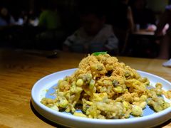 咸蛋黄焗双菇-薇酌饮·陕西菜(南门外店)