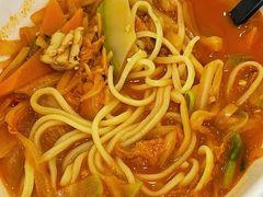 海鲜辣汤面-桃园中华料理炸酱面(燕儿岛路店)