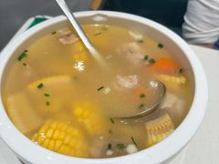 玉米龙骨汤-绿草地·湘菜(7mall店)