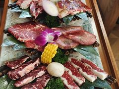 -明洞阿姨·韩式酱蟹烤肉·创意料理(三元桥店)