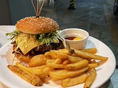 AB芝士牛肉汉堡-about(丹霞庄店)