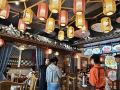 -东来菜馆•手抓海鲜家常菜•海鲜锅贴(鸽子窝店)