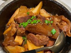 石锅山药焖牛腩-九毛九西北菜(番禺万达店)