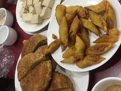 炸烧饼-山海关清和浑锅店