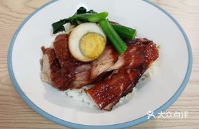 Sauce Duck with Barbecue Pork