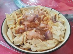 煎酿山水豆腐-华园农庄·特色炭烧鸡·北江河鲜