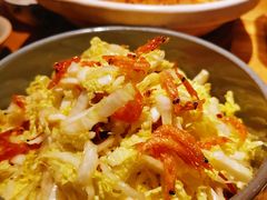 炝拌白菜樱花虾-潮粥荟·潮汕砂锅粥(朝阳大悦城店)