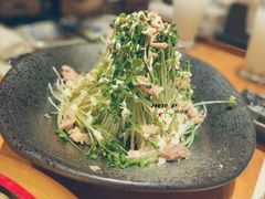 萝卜苗金枪鱼沙拉-稳座小料理(锦华街店)