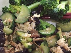清炒西蓝花-北大学一食堂