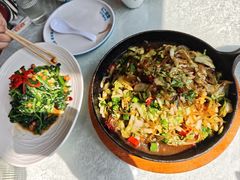 -二姐家三个拿手菜·北塘海鲜·大馅锅贴王(北辰店)