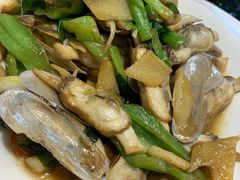 香葱炒蛏子-金地利海鲜酒楼(清凉门店)