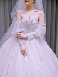 点击看大图 -韩国天使嫁衣婚纱礼服馆(上海旗舰店)