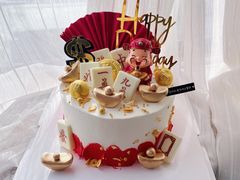 -卡比儿童蛋糕·心意定制·低脂零卡糖动物奶油FancyBALLOON(滨海店)