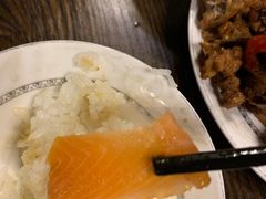 金鳟三文鱼刺生-醉美东江·三文鱼·烧鸡公