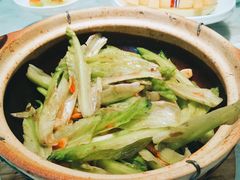 大澳虾酱啫生菜-啫·粤风料理·啫啫煲(仓山万达广场店)
