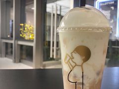 芋泥波波牛乳-喜茶(上海北外滩来福士店)