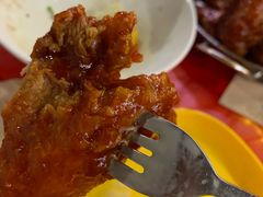 甜辣带骨炸鸡-BHC炸鸡(明洞总店)