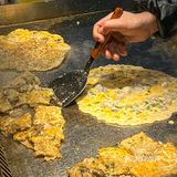 夜市发现了巨好吃的潮汕蚝烙！！！