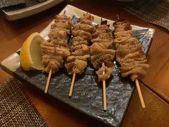 盐烤鸡皮-西村居酒屋