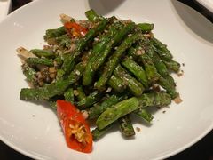 干煸鲜笋四季豆-杭州西子湖四季酒店·金沙厅