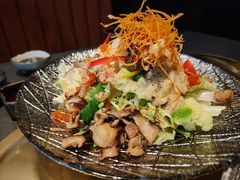 飞鱼籽蘑菇温沙拉-铭牛烧肉·和牛海鲜自助(高新月牙湖店)
