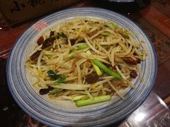 豆芽炒虾干-小铫鸡汤