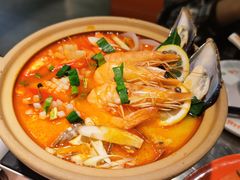 泰式传统冬阴功汤-小小集渔·泰式大排档(太古里香槟店)