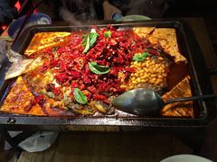 -探鱼·鲜青椒爽麻烤鱼(广州花都来又来店)