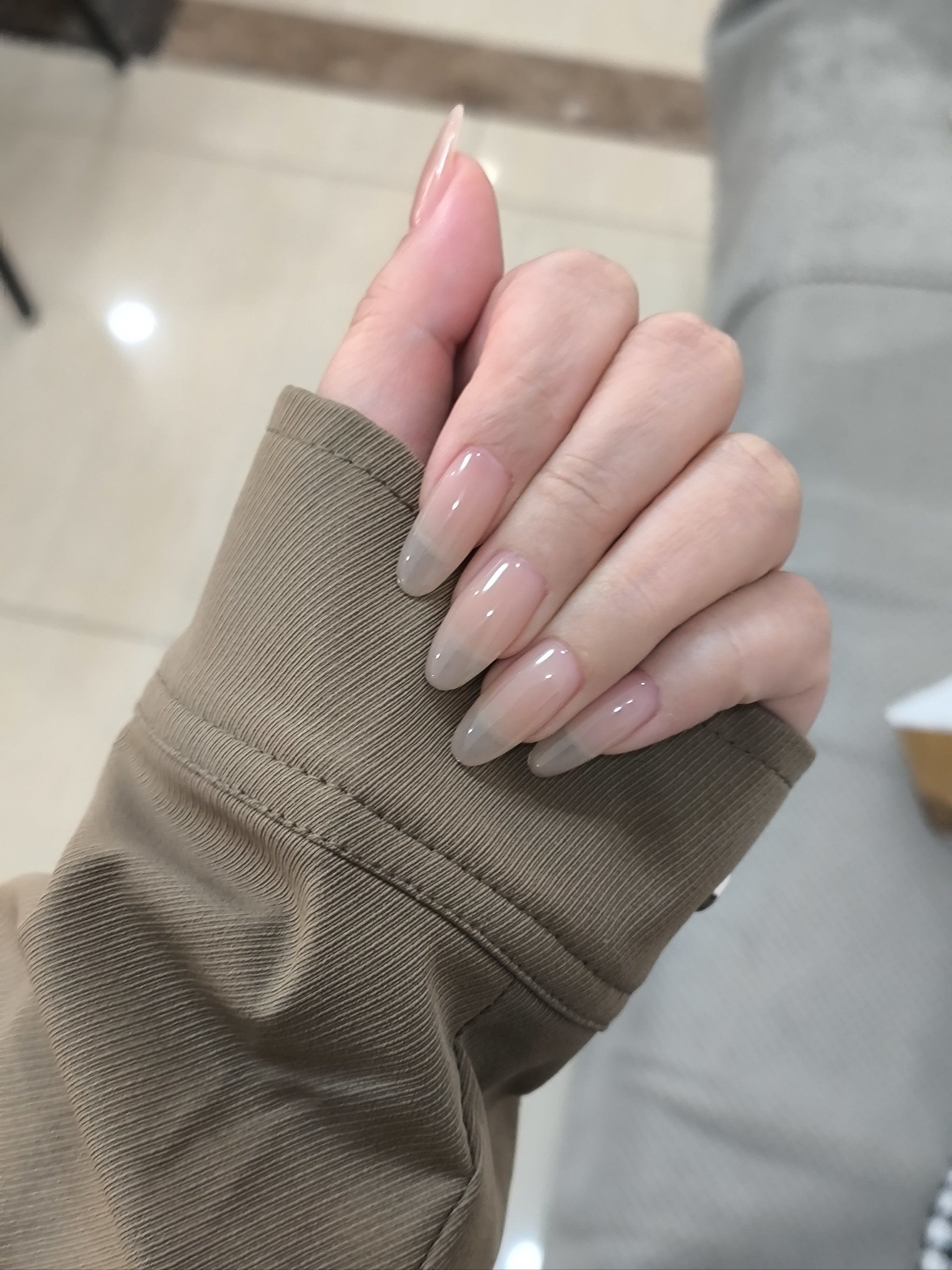 新尝试,透明感美甲get